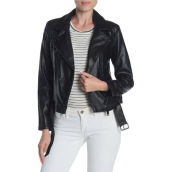 Elodie Faux Leather Moto Jacket | Small - Picture 10 of 10